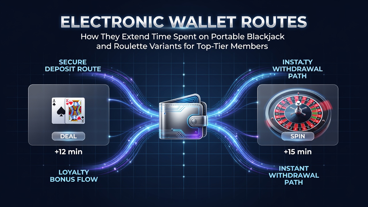 Mobile blackjack and roulette interfaces displaying electronic wallet integration on portable devices